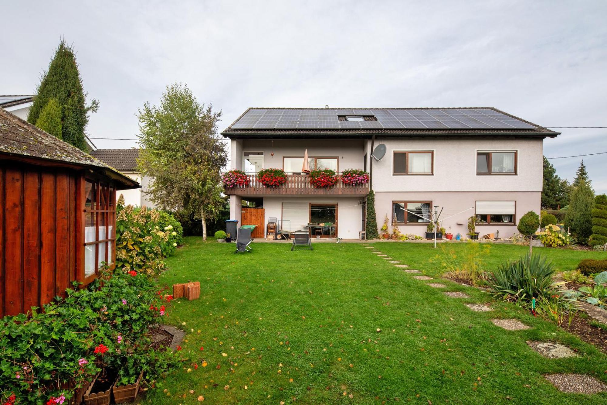 Ferienwohnung Fernsicht Zwiefalten Exterior foto